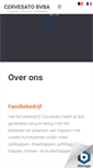 Mobile Screenshot of cervesato.be